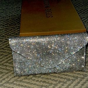 Steve Madden Swagger Bag Crystal Clutch